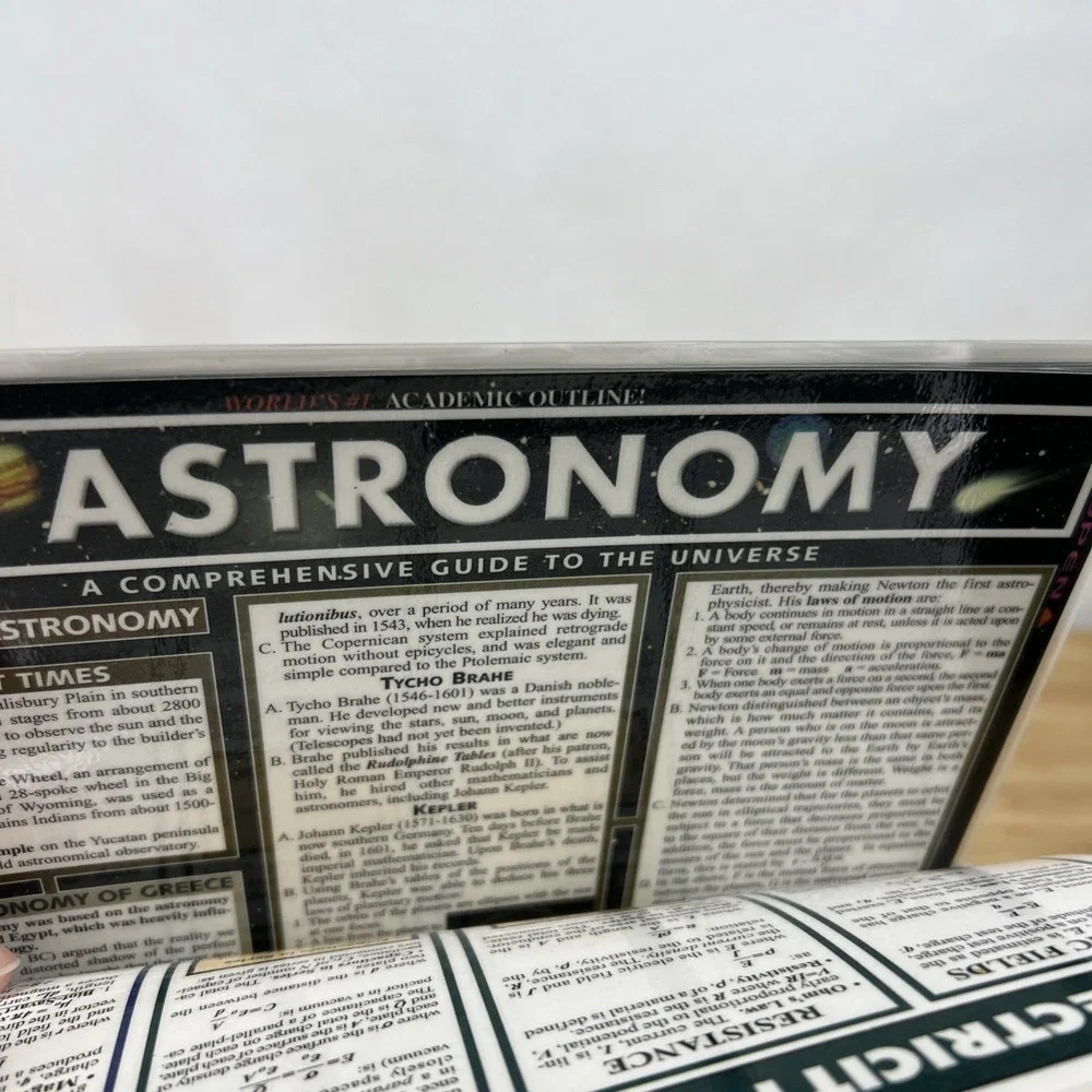 BarCharts QuickStudy Science Charts Set of 5 Anatomy Chemistry Physics Astronomy